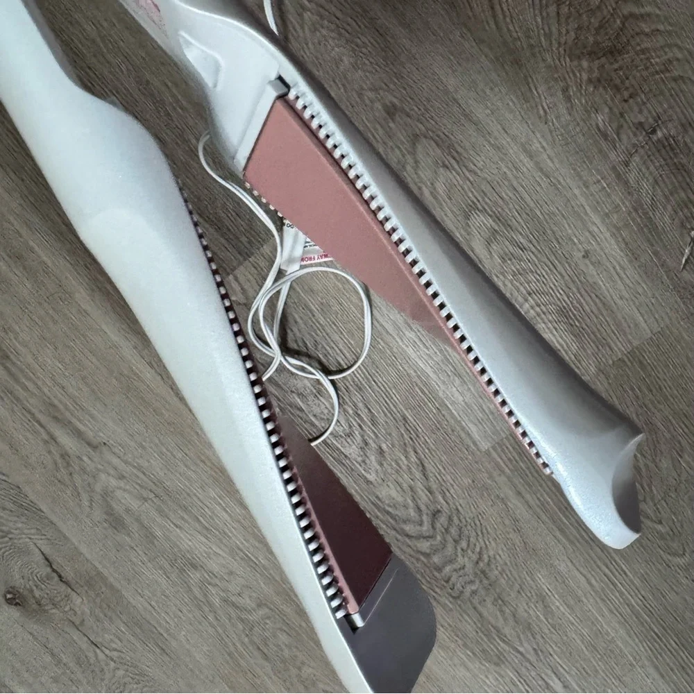 Luxe + Willow Bio Swirl 2 in 1 Hair Styling Tool Straightener Flat Iron Curling